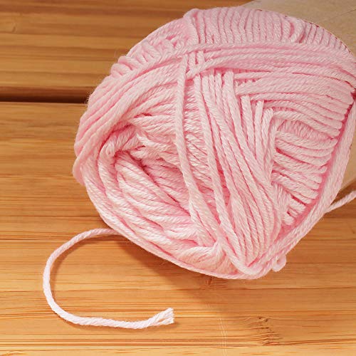 Image of JubileeYarn Bamboo Cotton Sport Yarn - 50g /Skein - Primrose Pink - 4 Skeins