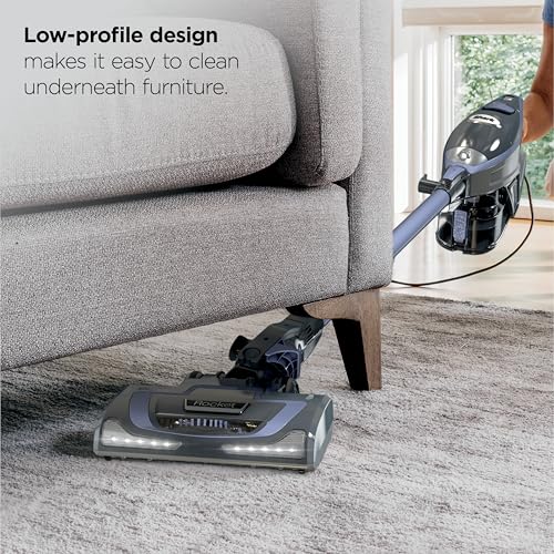 Shark Rocket Pro DLX | Corded Stick Vacuum | Removable Hand Vacuum, Advanced Swivel Steering, XL Dust Cup Capacity | Crevice Tool, Upholstery Tool & Anti-Allergen Dust Brush | Gold | HV371GD - Image 3