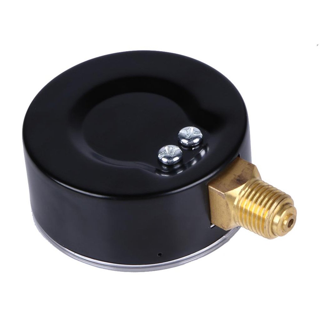 F Fityle 0-6 Manomètre Manomètre Pression D'eau Huile D'eau Pression Liquide Compresseur Pression 2.36x1.06x3.31 Inch