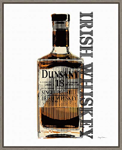 Framed Canvas Wall Art Print | Home Wall Decor Canvas Art | Irish Whiskey by Avery Tillmon | Modern Decor | Stretched Canvas Prints 16.00 x 19.62 in.