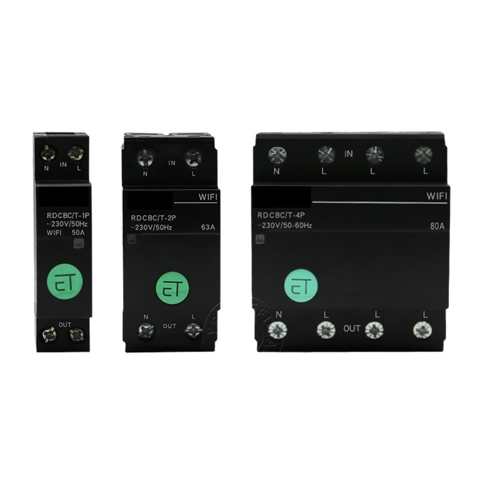 Interrupteur relais WiFi 4P Smart Life avec minuterie connectée Tuya