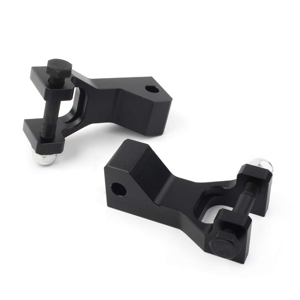 FSFY Kit de descenso delantero de aluminio para motocicleta ATV de repuesto para Yamaha para Raptor 350 YFM350 2004-2013, para Raptor 660 660R YFM660R 2001-2005, para Raptor 700 700R YFM700