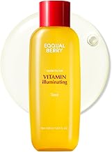 EQQUALBERRY Vitamin Illuminating Toner - Brightening Vitamin C & Niacinamide 3% | Gentle Daily Exfoliating | Skin-Prep Hydration for Glowy Skin | Holiday Gifts (5.07 fl.oz / 150ml)