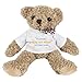 Ourson personnalisé - Ma première Fête des pères - Ours en Peluche Tout Doux 24 cm, Peluche Personnalisable avec Un Message - Cadeau Fête des pères pour Papa et bébé