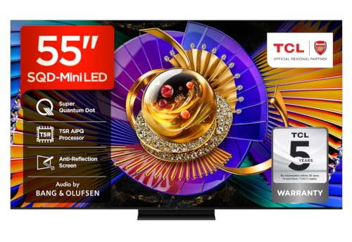 TCL 55C7L-UK 55-inch SQD Mini-LED Google TV (2026) — product image