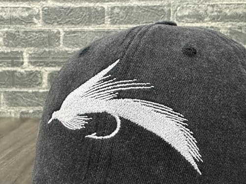 Image of Fishing Baseball Cap for Men Women, Adjustable Embroidered Fish Hat | Fishing Gear, Outdoor Adventure Design, Precision Embroidery Craft, One Size Adjustable Fit
