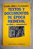 epoca medieval literatura poemas  Textos y documentos de epoca medieval : (analisis y comentario)