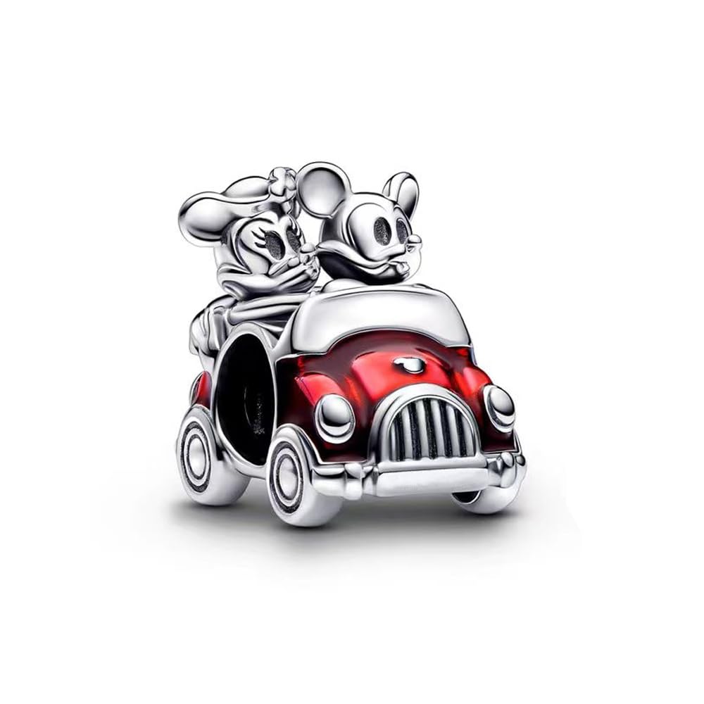 925 Sterling Silver Charms, Mouse, Duck, Elephant Charms Fit European Bracelets Necklaces Make Great Jewelry Gift for Women
