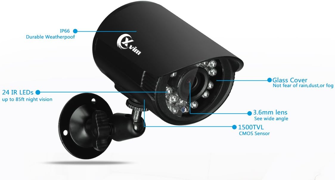 Gеt Sресіаl Prісе XVIM 8CH Home Security Camera System HDMI CCTV DVR Recorder with 1TB Hard Drive,8x720 Outdoor Video Surveillance Cameras 100ft Night Vision,Easy Remote Access on Phone 🔥 Crаzу Dеаlѕ XVIM 8CH Home Security Camera System HDMI CCTV DVR Recorder with 1TB Hard Drive,8x720 Outdoor Video Surveillance Cameras 100ft Night Vision,Easy Remote Access on Phone