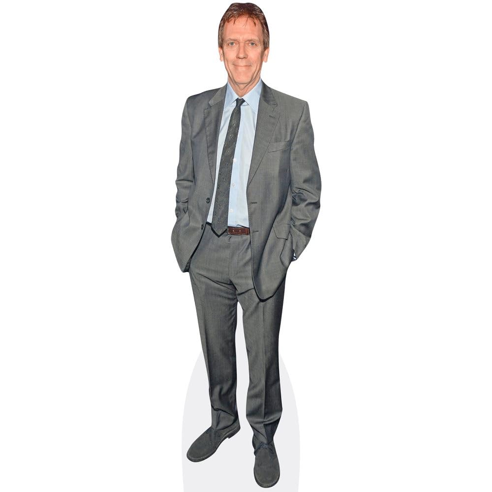 Celebrity Cutouts Mini Size Cutout Hugh Laurie (Grey Suit)
