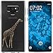 Produktbild PhoneNatic Case kompatibel mit Samsung Galaxy Note 9 Silikon-Hülle Vektor Tiere Giraffe M8