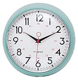 Kiera Grace Retro Wall-Clocks, 9.5', Green