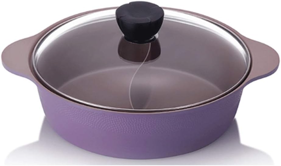 Electric hot pot, cute and beautiful, piece molding, two flavors, can be used for family dinner