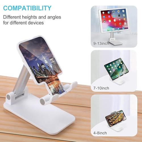 Support téléphone pliable New York Night - Support bureau réglable iPhone Android - 3