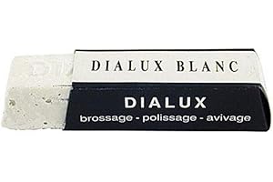 One Bar of White Dialux Blanc Jewelers Polishing Compound Rouge Cream Paste