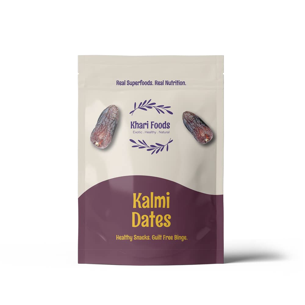 Khari Foods Premium Saudi Kalmi Dates, Khajur/Khajoor Dry Fruits, Energy Booster, Healthy Superfoods (250g) (B09SM4N4HS) Amazon Price History, Amazon Price Tracker