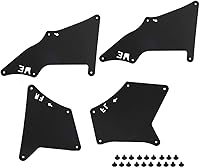 Vista 9 de Tutor Auto Protectores de Guardabarros contra Salpicaduras con Clips Compatibles con Toyota Tundra Sequoia 2007-2020 - Reemplaza 537370C030