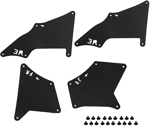 Protectores de protección contra salpicaduras con clips compatibles con Toyota 4 Runner 2003-2020 2007-2014 FJ Cruiser 2010-2018 Lexus GX460