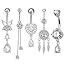 5pcs sliver2