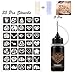Comdoit Temporary Tattoos Kit, Semi Permanent Tattoo Jagua Gel Freehand Ink Body Art Markers Temp Tattoos for Women Kids Men DIY Tattoos Fake Freckles 35 Pcs Free Tattoo Stickers Stencils (3 Bottles)