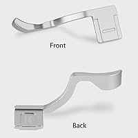 Vista 7 de Haoge Metal Thumb Up Rest Hand Grip para Nikon Zf ZF Cámara Accesorios Plata THB-ZF-S Hot Shoe Thumb Up Grip