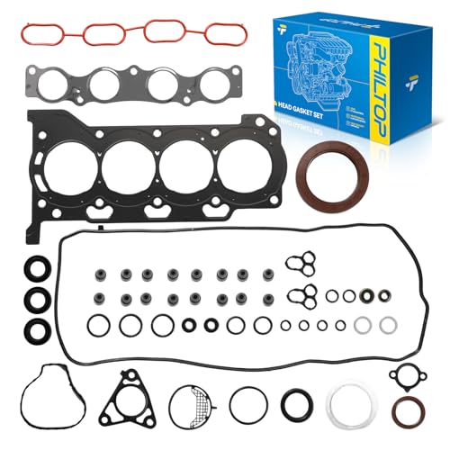 Image of PHILTOP HS26515PT-1 Head Gasket Set Fit for Toyota Corolla 2020 1.8L, Prius 2010-2021, Prius V 2012-2017, Prius Prime 2017-2020, Lexus CT200h 2011-2017, Prius Plug-in 2012-2015, Prius AWD-e 2019-2020