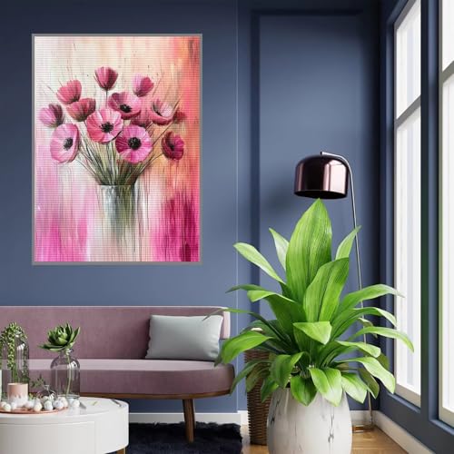 Peinture Diamant Fleurs : Libérez votre Stress via le DIY 5D