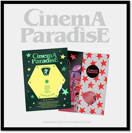 ZEROBASEONE CINEMA PARADISE 4th Mini Album 2 Ver Set ZB1 (via DHL Express)