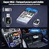 UANTIN Wireless CarPlay Adapter for Apple iPhone iOS 10& Cars from 2015+, Mini Edition, Converts Factory Wired to Wireless CarPlay Dongle Plug & Play, USB A/C