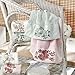Produktbild Aryildiz Home Bamboo Handtuch Stickerei 30x50 Cm Nerissa 3 Er Pack