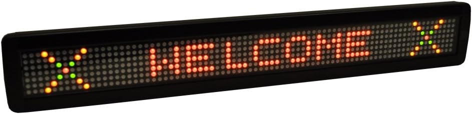 Multi-Color LED Programmable Sign / Message Display Billboard