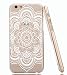 iPhone 6S Case,iPhone 6 Case,Hundromi iphone 6 6S Plastic Transparent Clear Case Cover Henna Ojibwe Dream Catcher Ethnic Tribalfor iPhone 6/6S(4.7-inch)