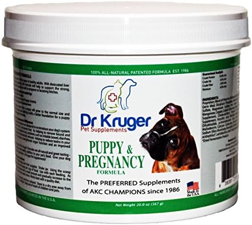 Dr Kruger Pet Supplements Puppy & Pregnancy Formula - 20 Ounces