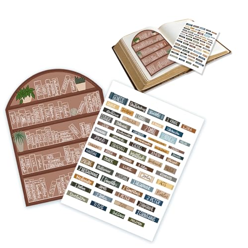 Bible Reading Tracker Bible Labels Bible Study Stickers Bible Study