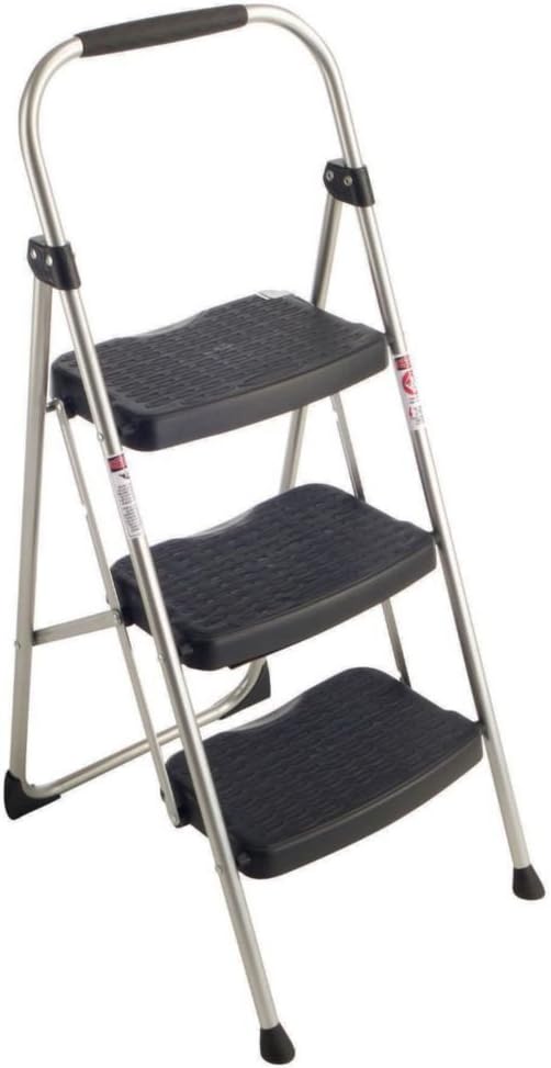 Werner 223-6 StepRight 225-Pound Duty Rating Type II Step Stool Steel, 3-Foot