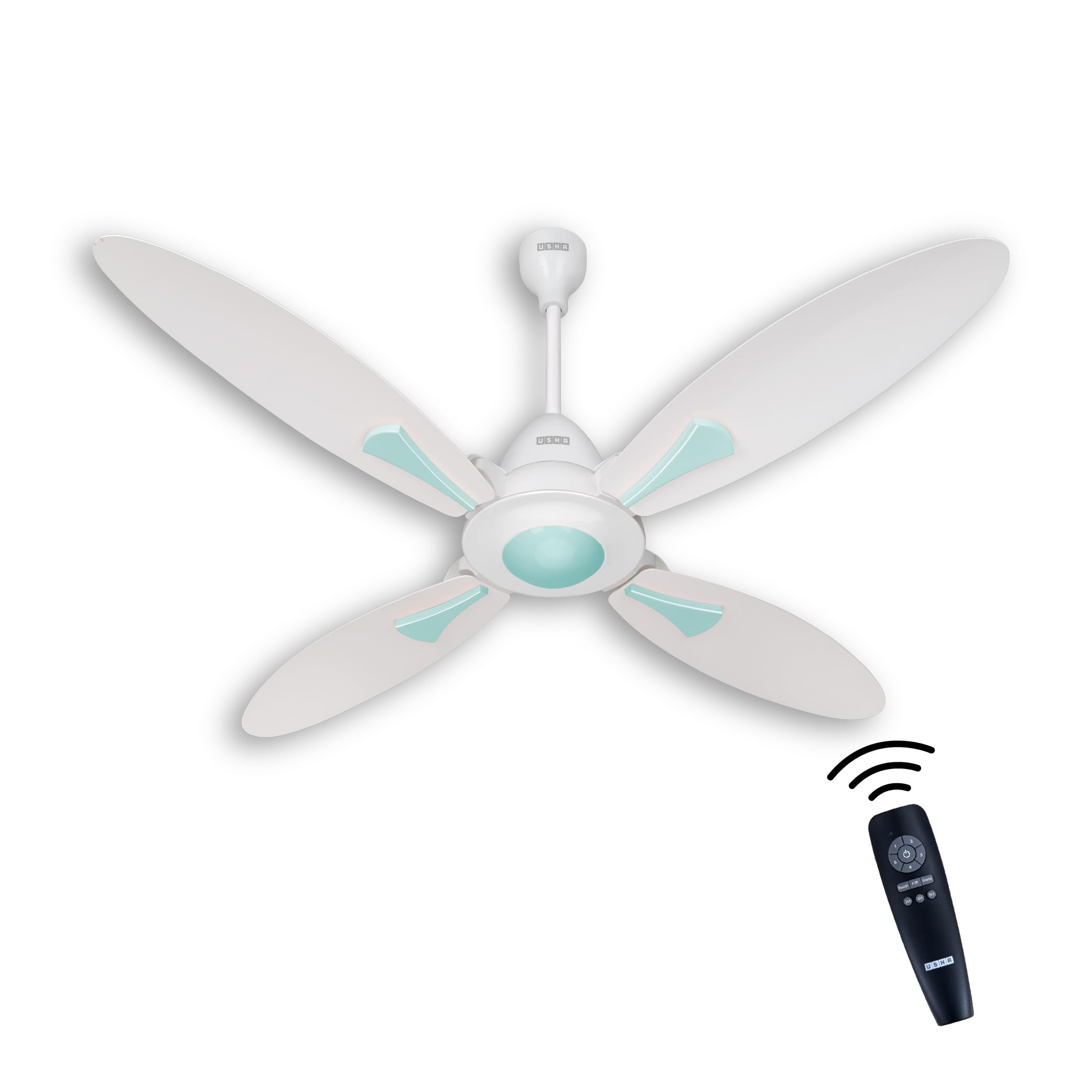 Usha CF BL PLUMRIA1200MM WH&LG 5ST R Bldc ISI