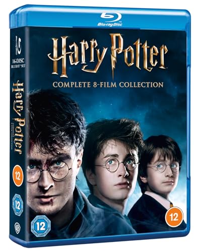 Image of Harry Potter: The Complete 8-Movie Collection (Deluxe 16-Disc Box Set / Special Bonus Features) [Blu-ray] [Region Free]