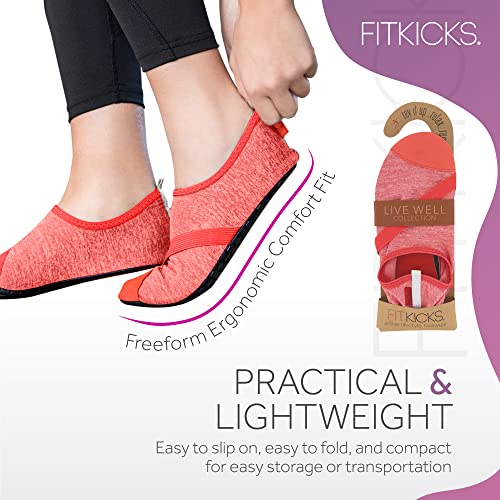 Image of FITKICKS Original Women's Foldable Active Lifestyle Minimalist Footwear Barefoot Yoga Sporty Water Shoes