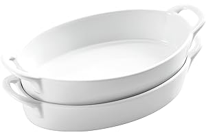 Bruntmor: White Ceramic Pie Baking Dish for Classic Cuisine