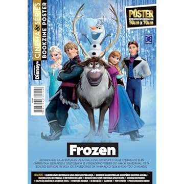 Capa do livro Frozen - Arte A - Superpôster Cinema e Séries
