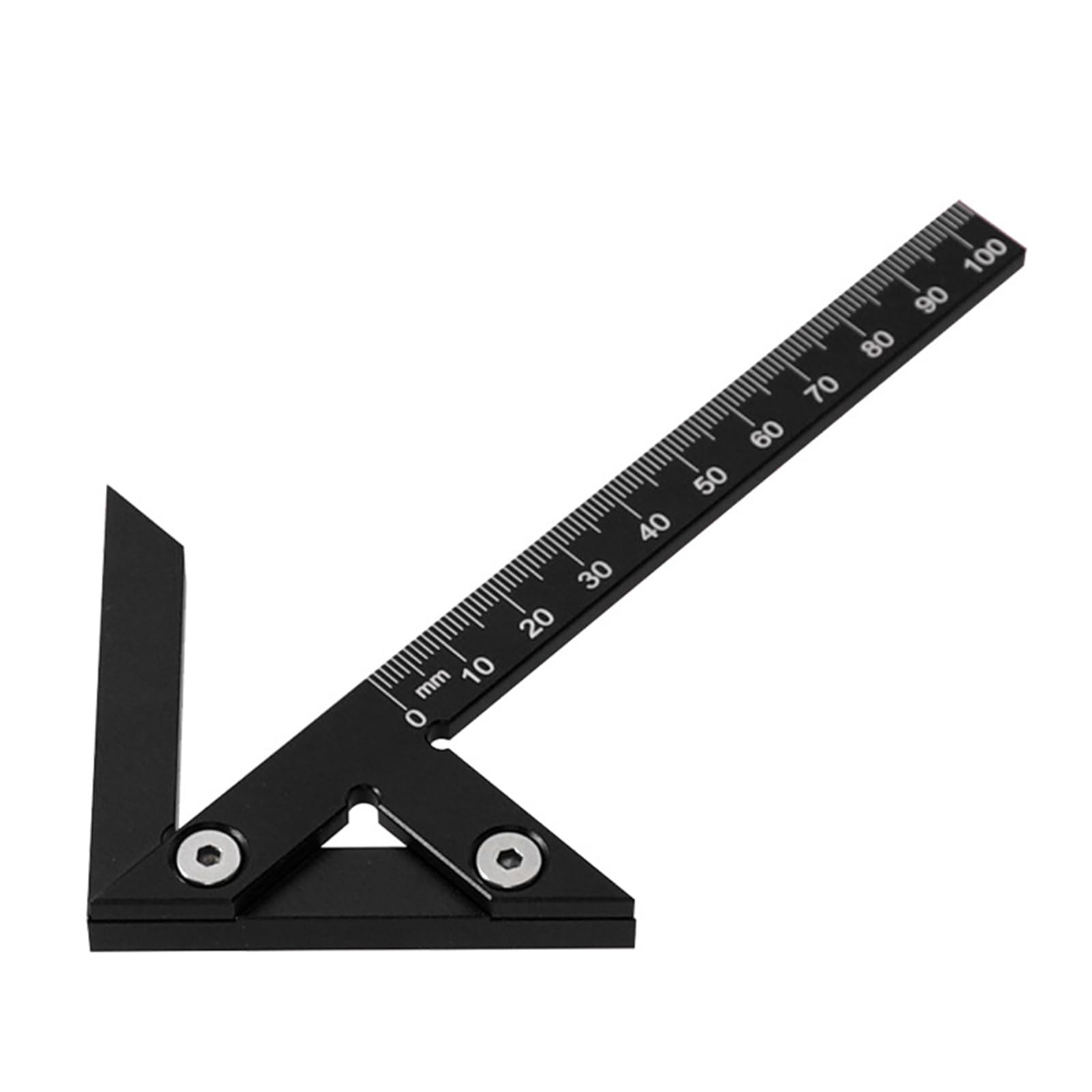 Accuracy Aluminum Alloy Rulers Measuring Scale for Accurate Measuring and Marking in Woodworking and Construction Aluminum Alloy Rulers