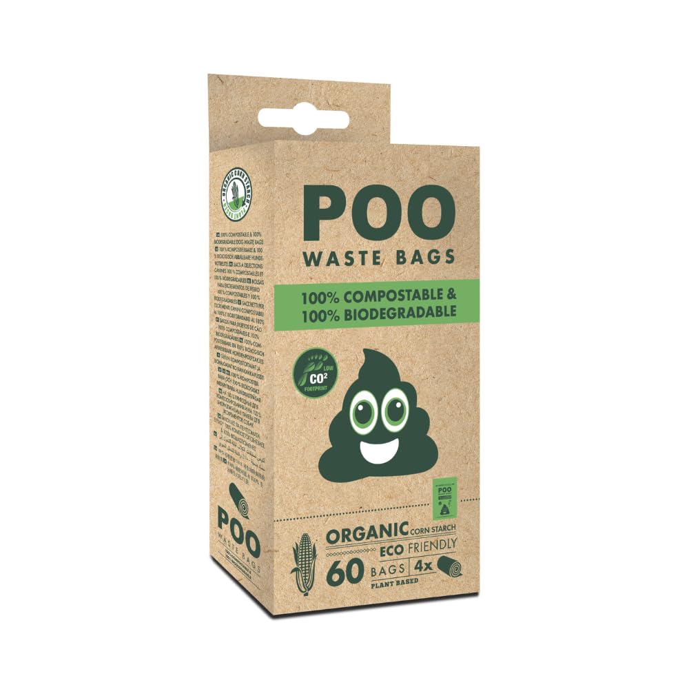 M-PETS POO DIŞKI POŞETİ 15 YAPRAK ORGANIC 4LÜ PAKET