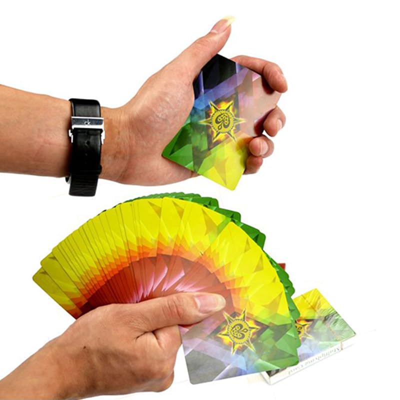 当日発送　美品 真贋不明品　頂き物カード Amazon | 【手品 マジック】Manipulation Cards/極薄 4カラー ファン