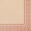 Klano Striped Sand/ Red