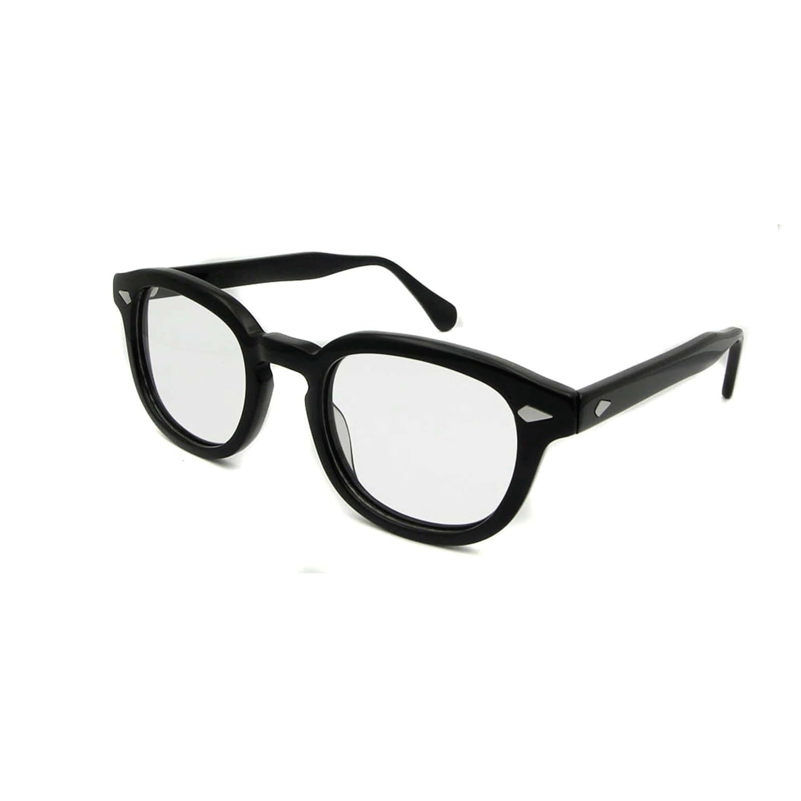 Oprawki okularowe Oprawki z włókna octanowego Oprawki okularowe 130 * 145 mm Oprawki okularowe z soczewkami Okulary do użytku wewnątrz i na zewnątrz(Schwarz)