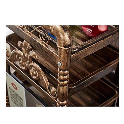 YASEking Trolley-kappersgereedschap auto kapsalon kapper winkel verven schoonheid multifunctionele mobiele kinderwagen… - Image 5
