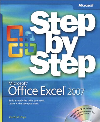 Curtis FryeExcel 2007 Step by Step (Step by Step (Microsoft))-with CD