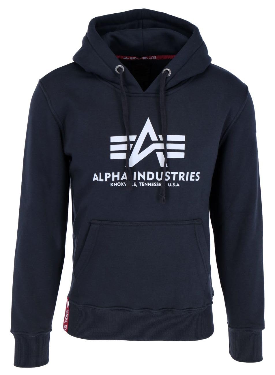 ALPHA INDUSTRIES Herren Basic Hoody Kapuzensweat Für Kapuzenpullover, Navy, S EU
