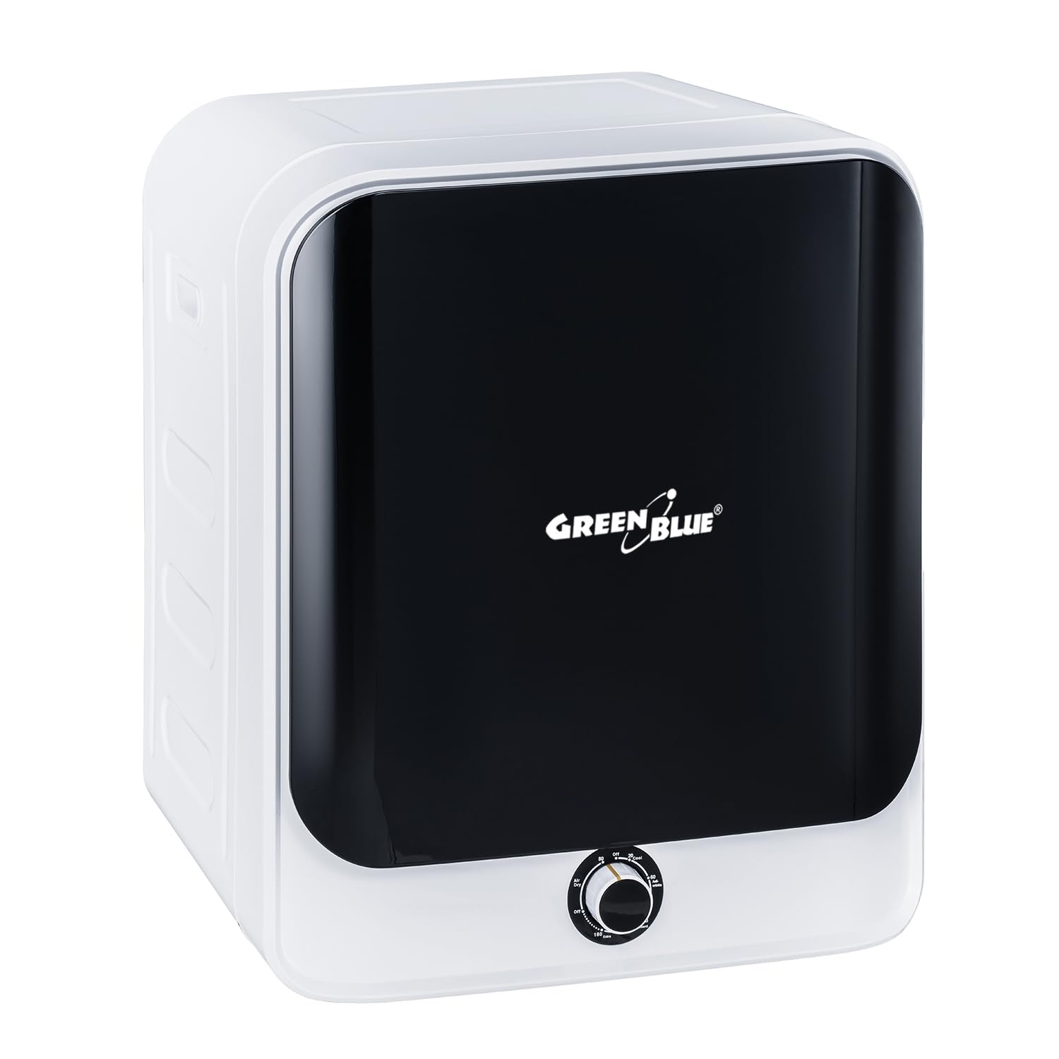 Green Blue GB415 Asciugatrice elettrica a Carica Frontale, Capacità di 3 kg Classe C, 5 programmi, 830 W Dimensioni compatte 49,5 x 46 x 59,5 cm per Spazi Piccoli