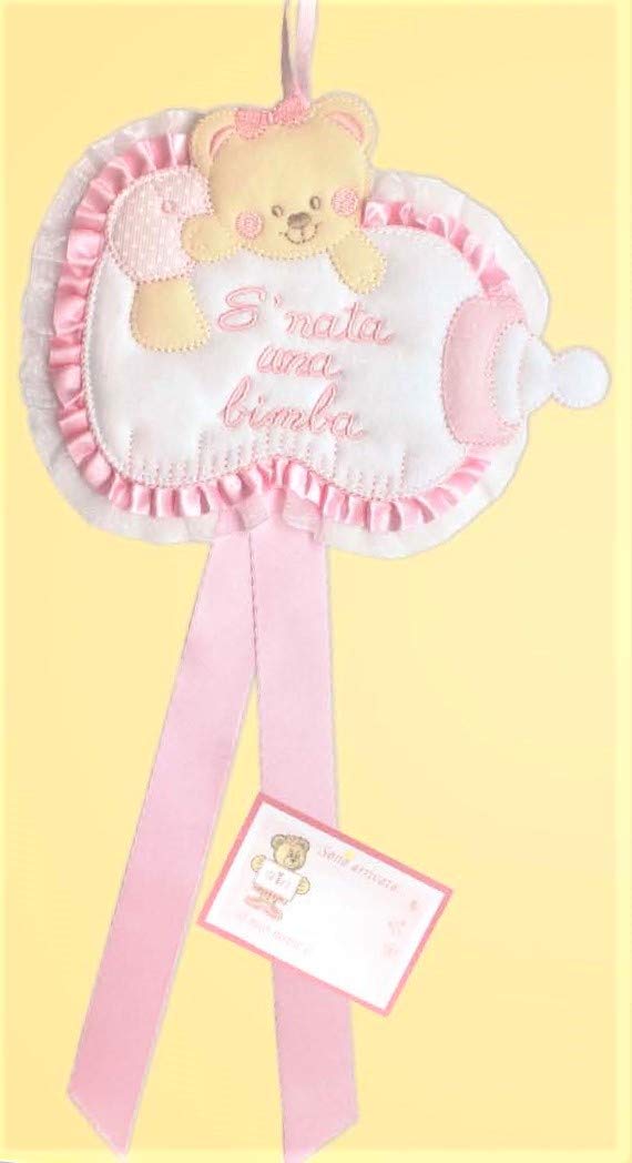 Baby Bow/Overshoulder Bottle Pink